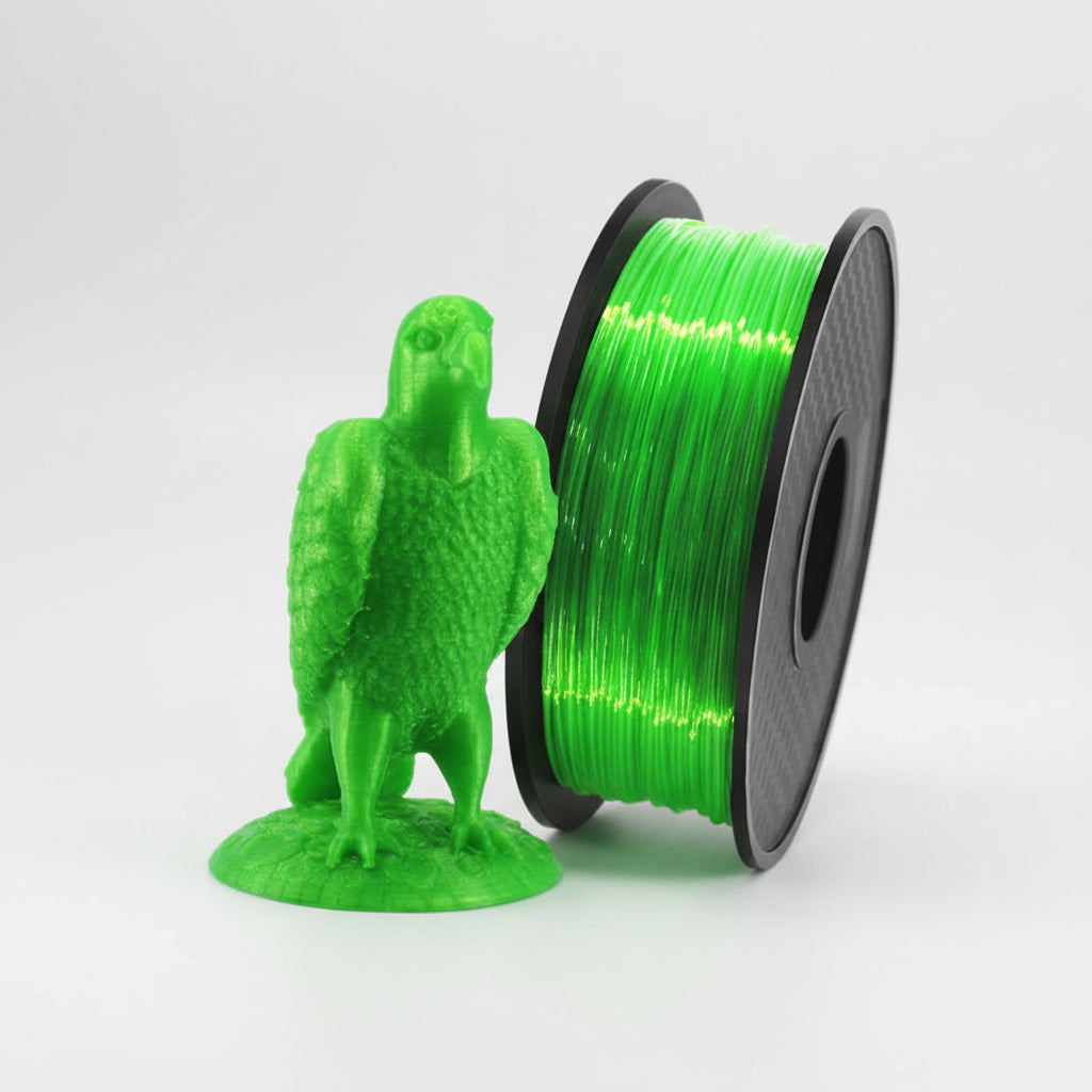Premium Translucent PETG Filament 1.75mm | High Gloss & Toughness | Multiple Sizes