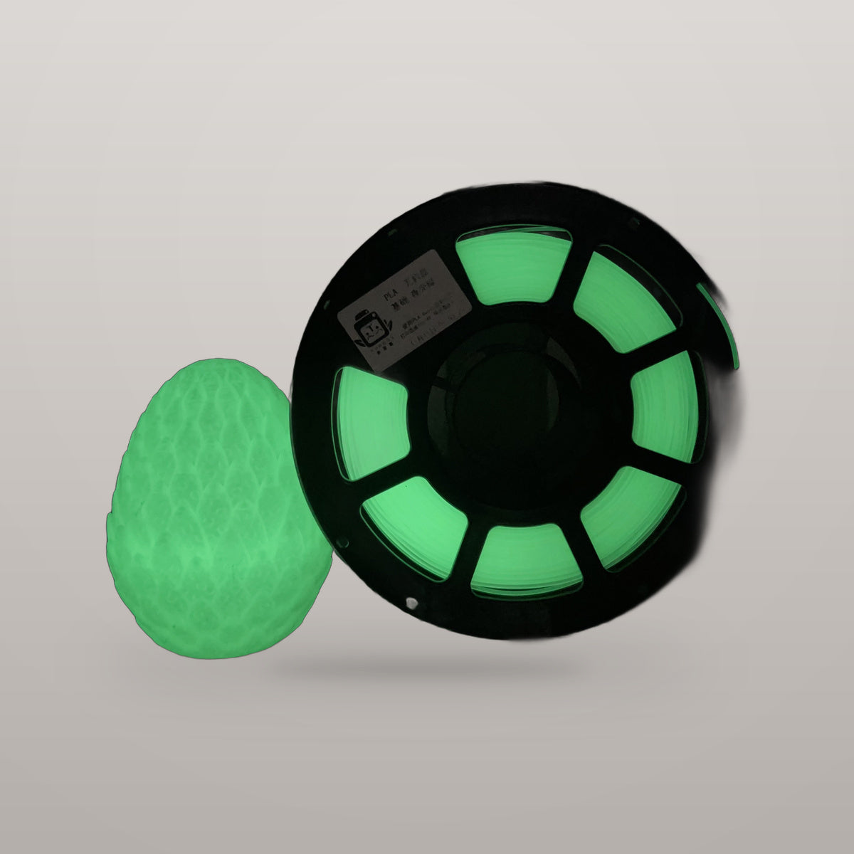 Premium PLA 3D Filament 1.75mm - Glow Finish (1KG)