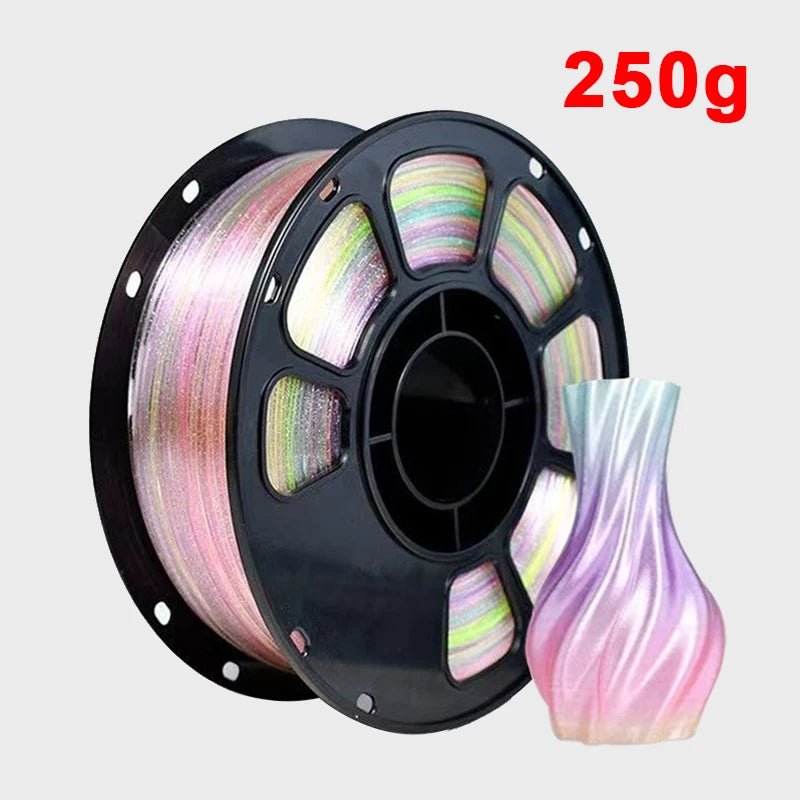 Premium Crystal Sparkle PLA Filament 1.75mm | Silky Glitter Finish
