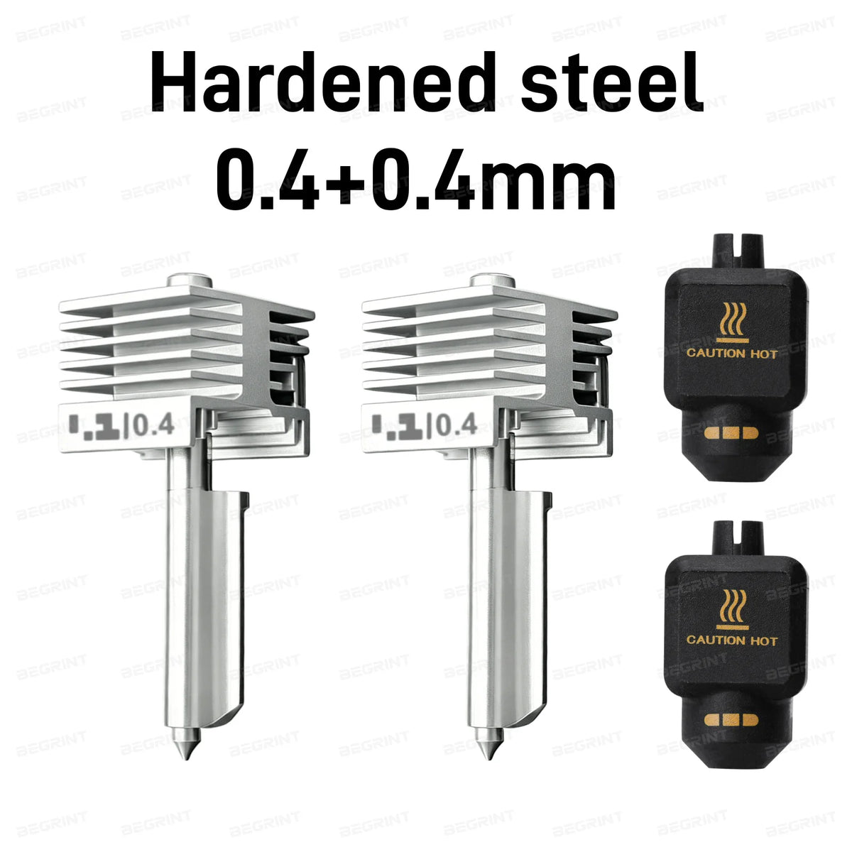 Bambu Lab P2S/X2D Quick-Swap All-Metal Hotend Nozzle | 0.4mm Hardened Steel