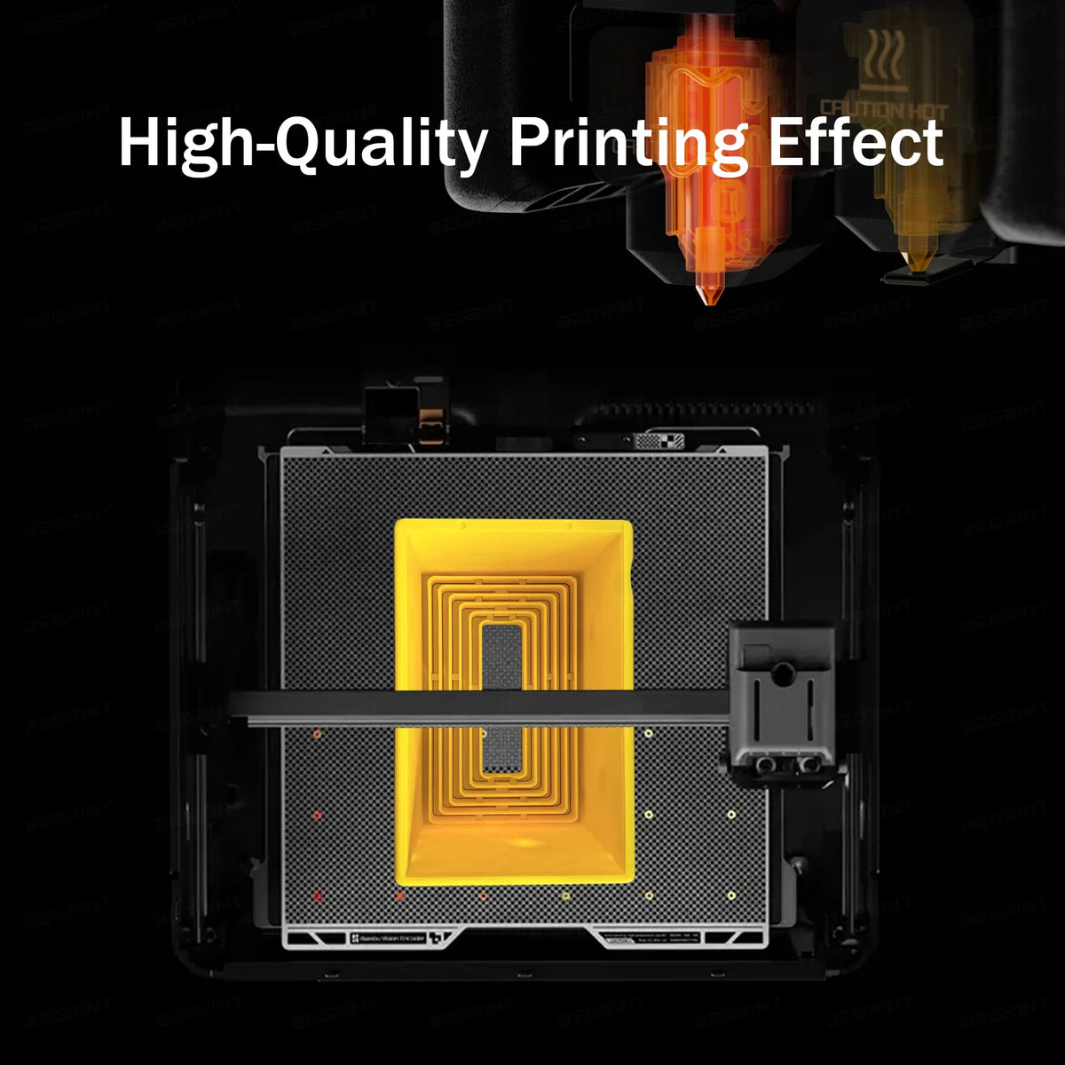 Bambu Lab P2S/X2D Quick-Swap All-Metal Hotend Nozzle | 0.4mm Hardened Steel