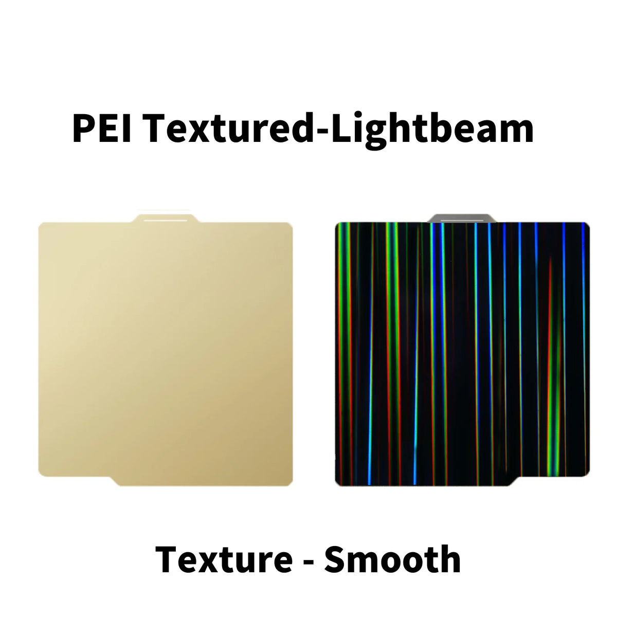 Holographic & Textured Build Plate | For Bambu Lab (257x257mm)