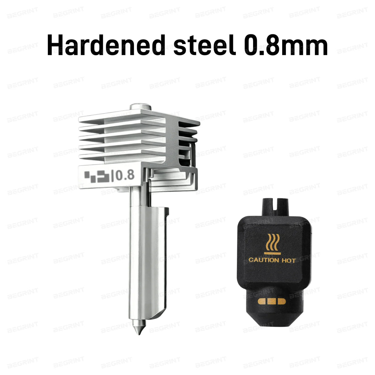 Bambu Lab P2S/X2D Quick-Swap All-Metal Hotend Nozzle | 0.4mm Hardened Steel