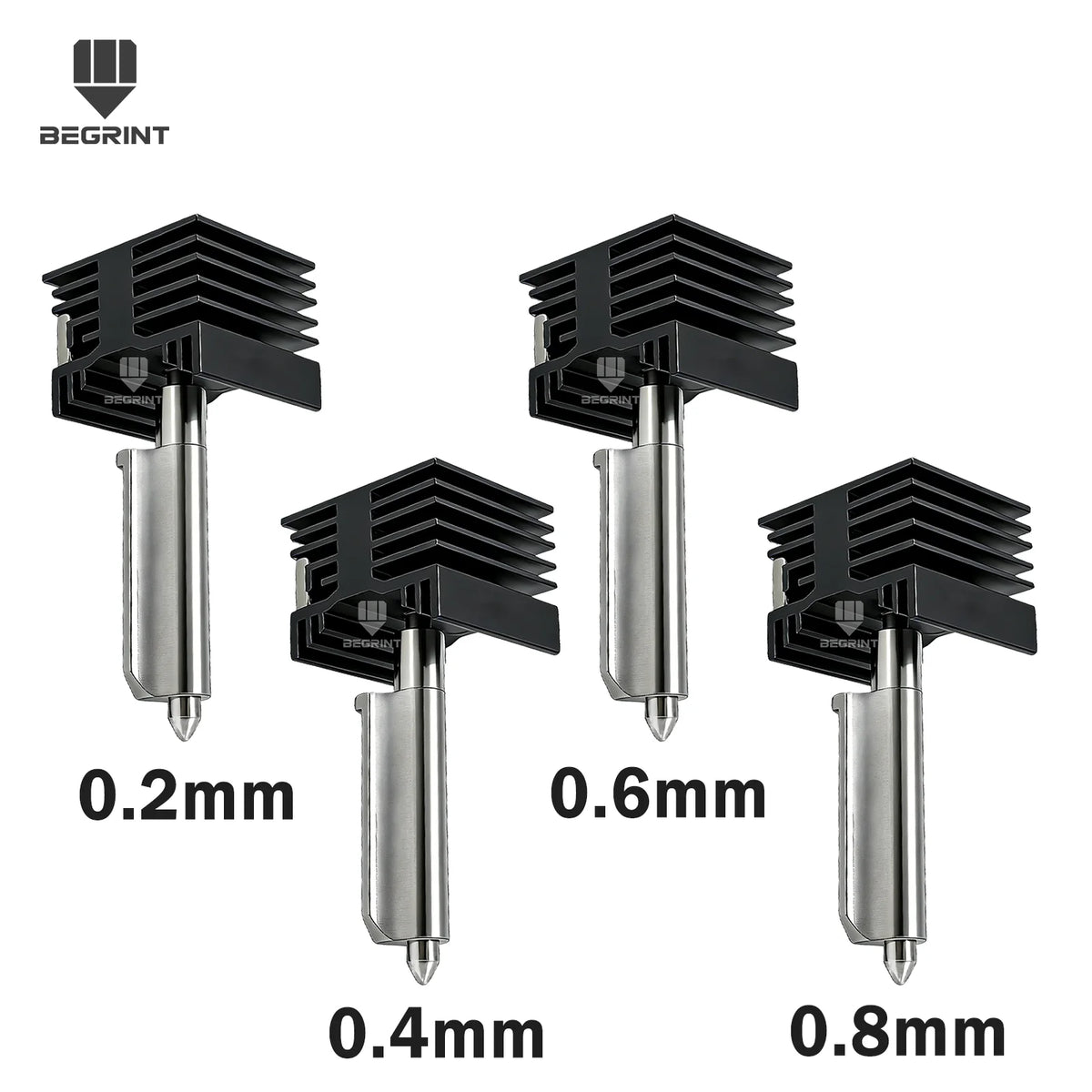 One-Piece Stainless Steel Hotend | For Bambu Lab P2S