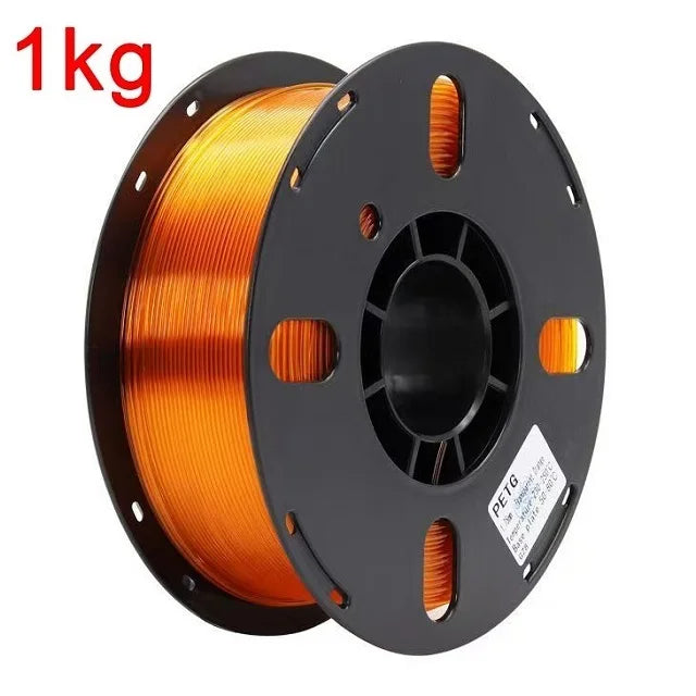 Premium Translucent PETG Filament 1.75mm | High Gloss & Toughness | Multiple Sizes