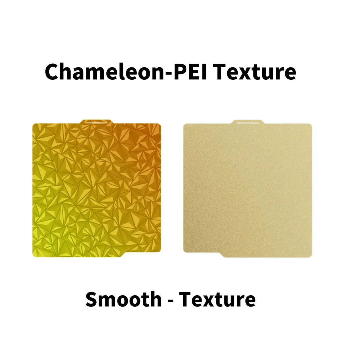 Double-Sided Textured PEI & PET Build Plate | For Bambu Lab (257x257mm)