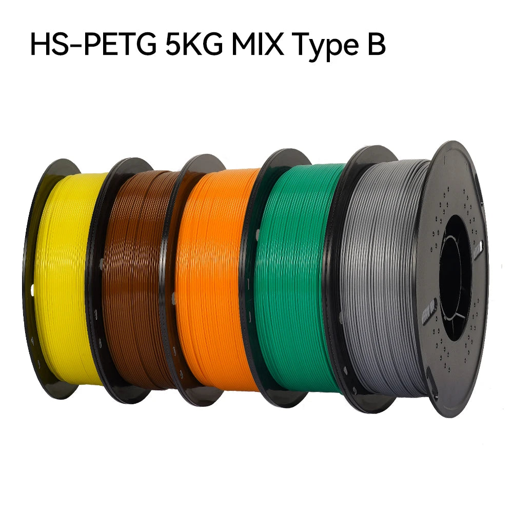 High-Speed HS-PLA & HS-PETG Filament 1.75mm | Up to 500mm/s | 5KG & 10KG Bulk