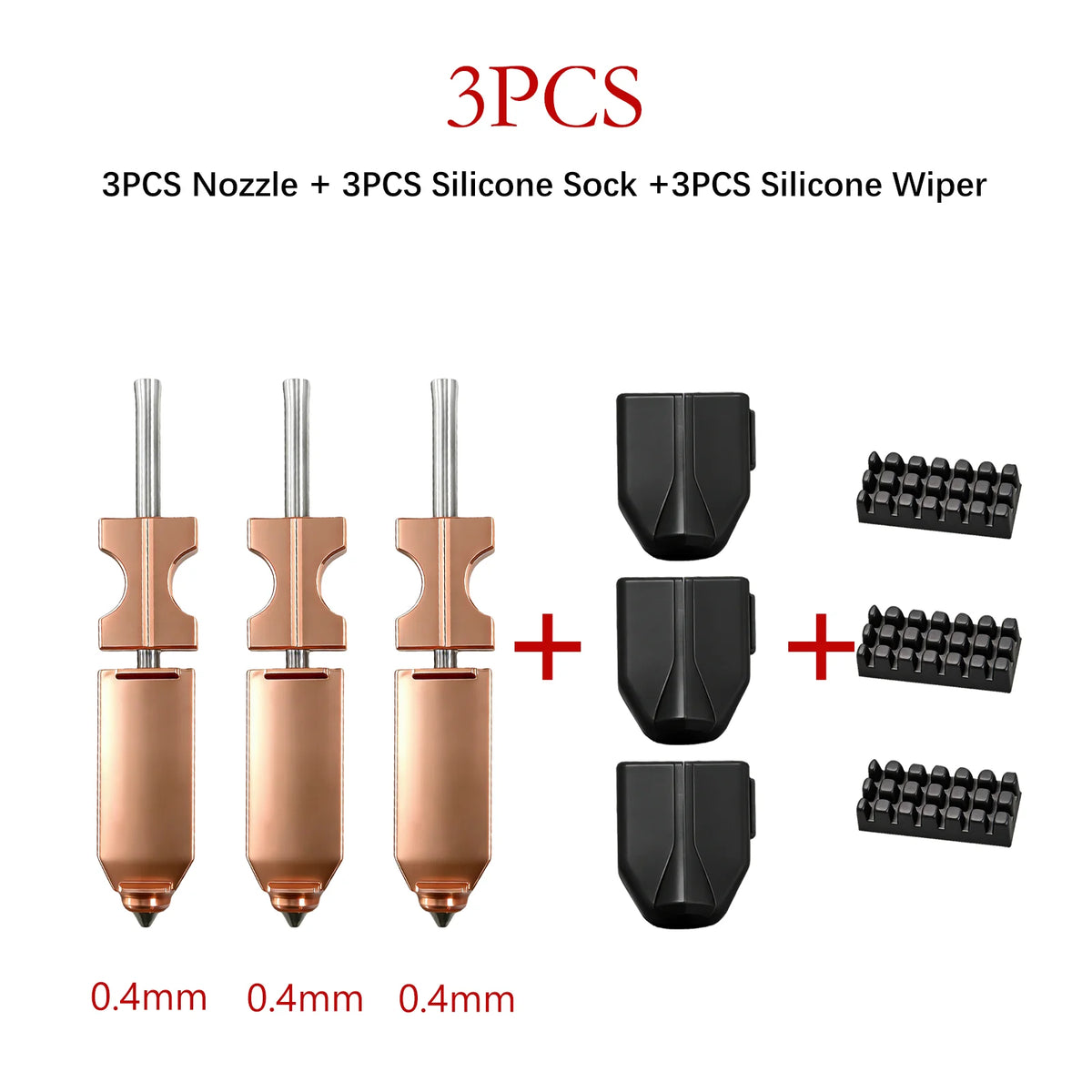 Upgraded 0.4mm Hotend Nozzle Kit | For Flashforge AD5X