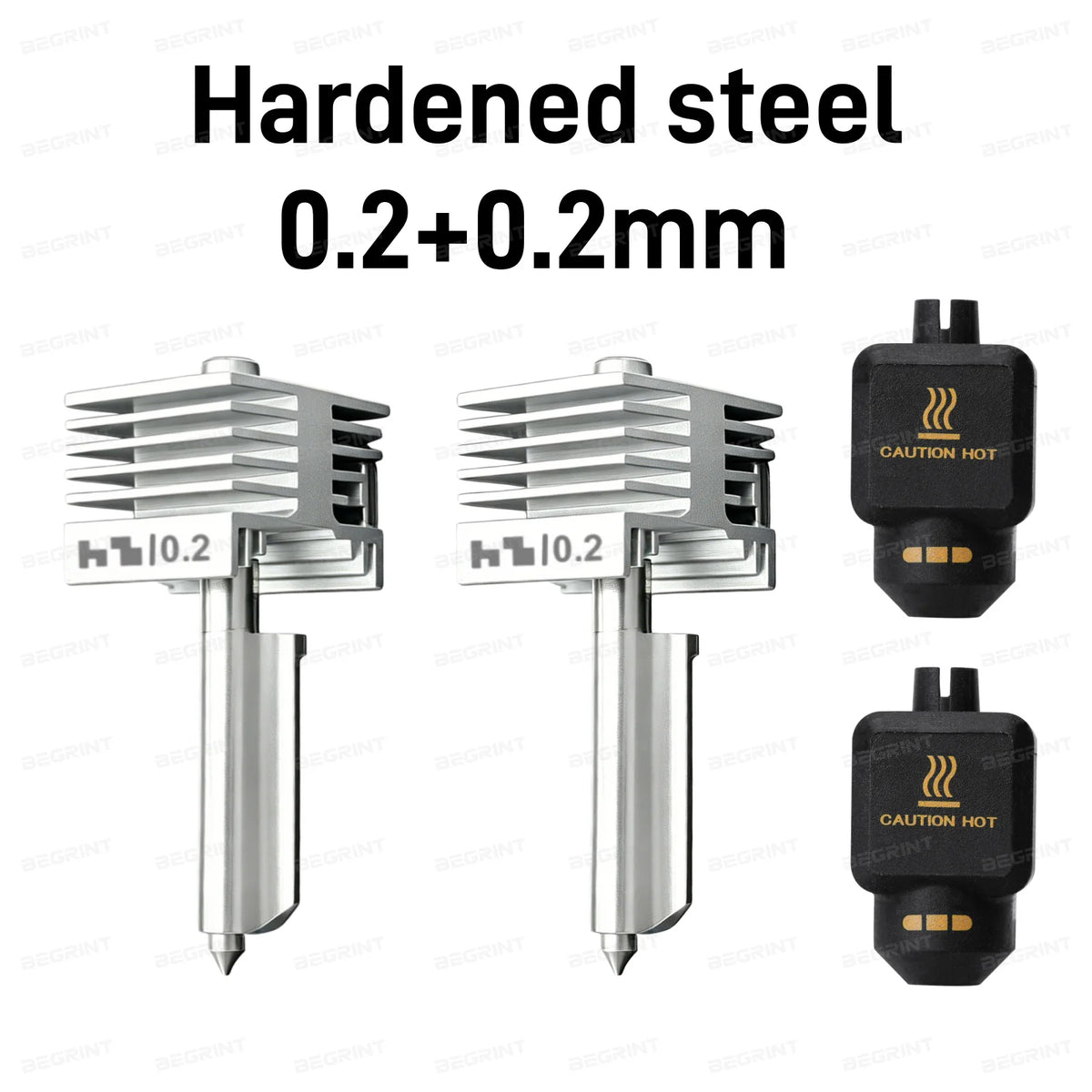 Bambu Lab P2S/X2D Quick-Swap All-Metal Hotend Nozzle | 0.4mm Hardened Steel