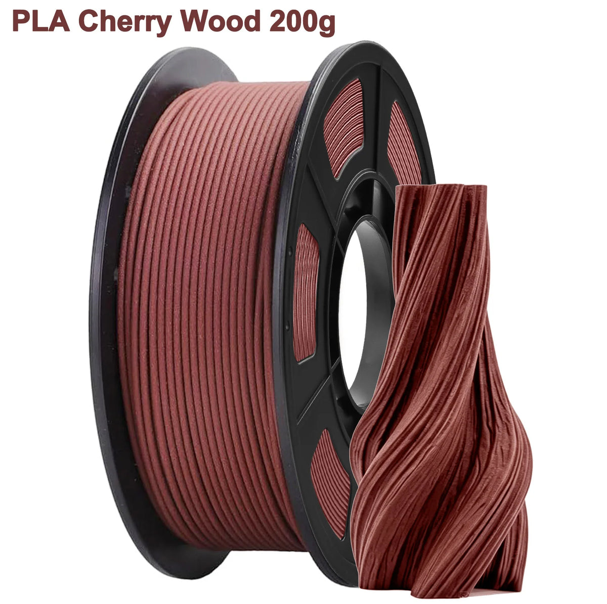 Premium Wood Texture PLA Filament 1.75mm | Natural Woodgrain Finish | Multiple Sizes