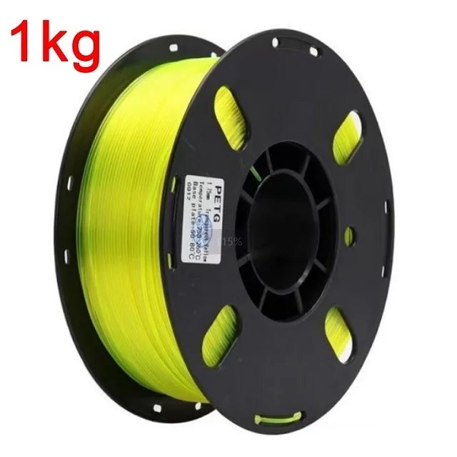 Premium Translucent PETG Filament 1.75mm | High Gloss & Toughness | Multiple Sizes