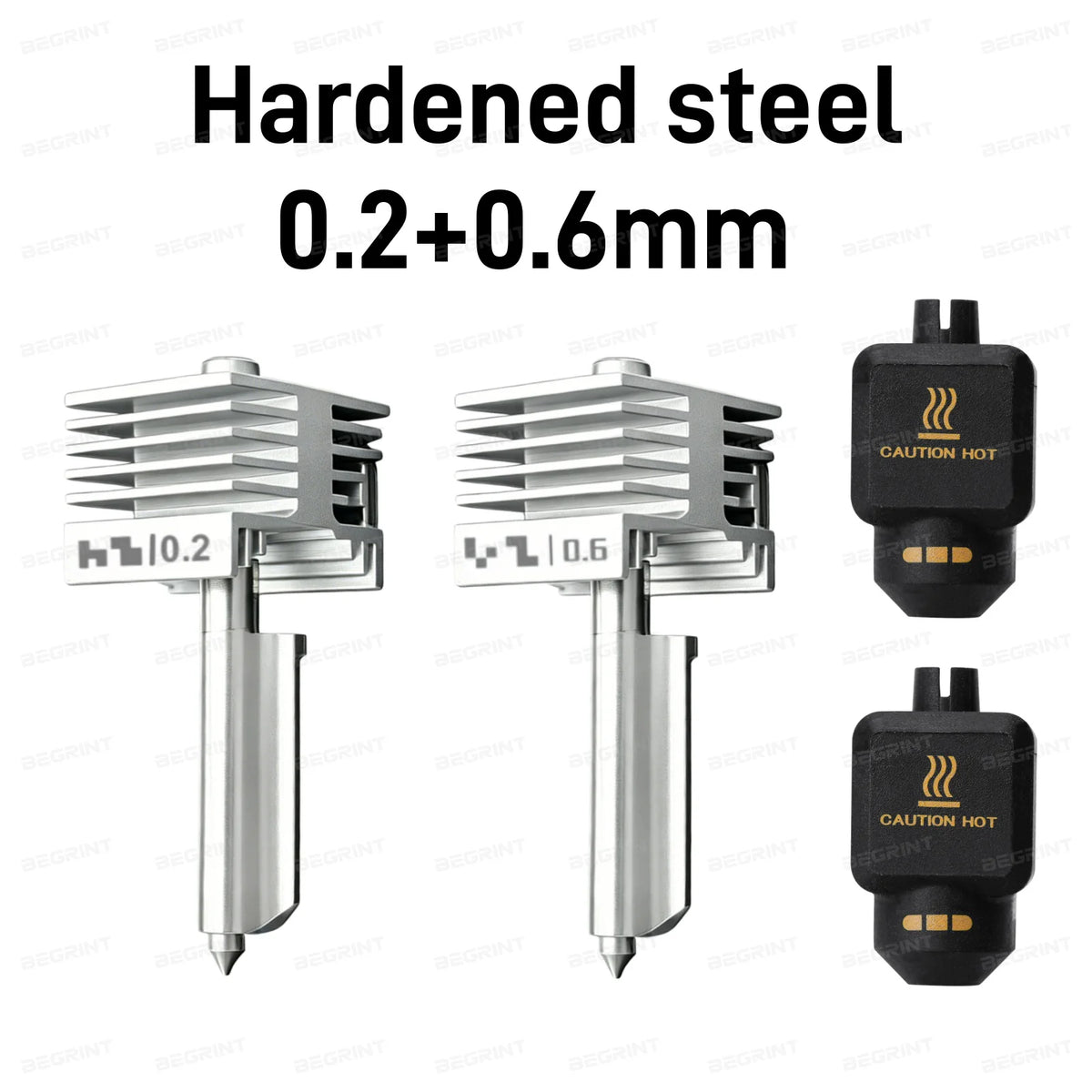 Bambu Lab P2S/X2D Quick-Swap All-Metal Hotend Nozzle | 0.4mm Hardened Steel