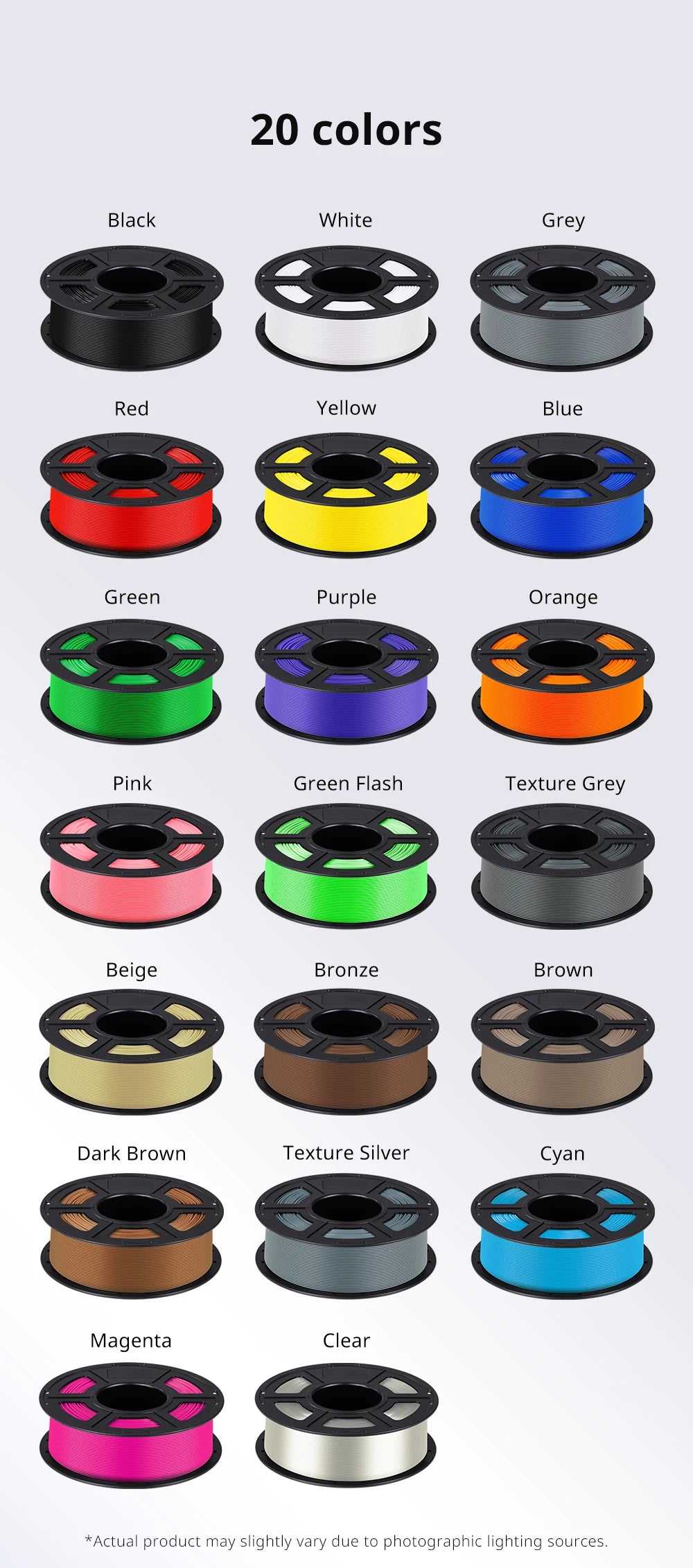 Premium PLA Filament 1.75mm | Universal FDM Material | 1KG Roll