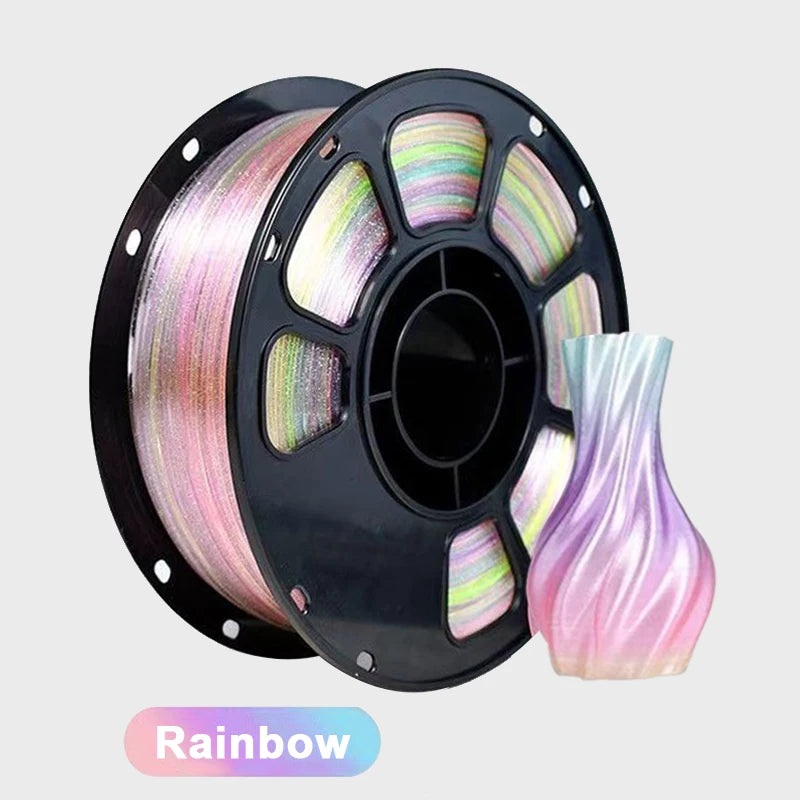 Premium Crystal Sparkle PLA Filament 1.75mm | Silky Glitter Finish