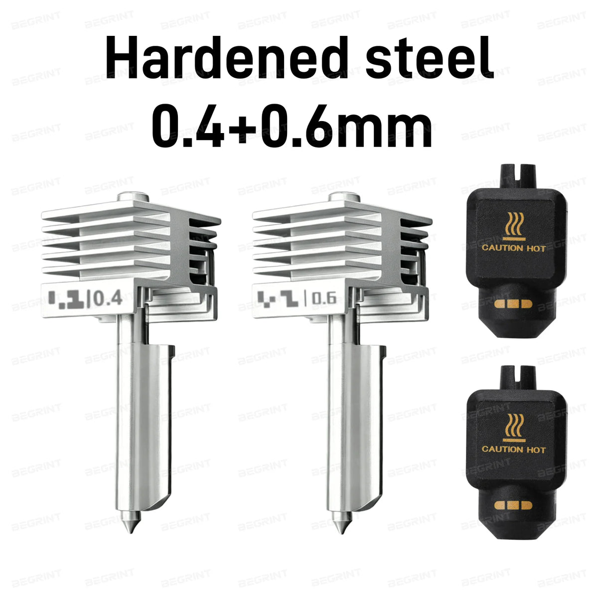 Bambu Lab P2S/X2D Quick-Swap All-Metal Hotend Nozzle | 0.4mm Hardened Steel