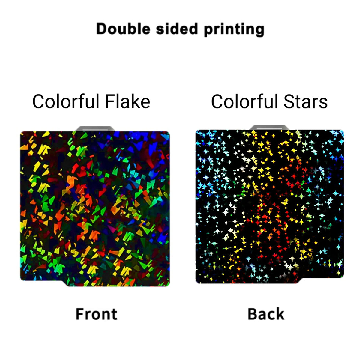 Holographic & Textured Build Plate | For Bambu Lab (257x257mm)