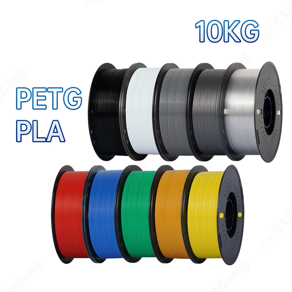 Premium PETG Filament 1.75mm | High-Precision | 10KG Bulk Bundle