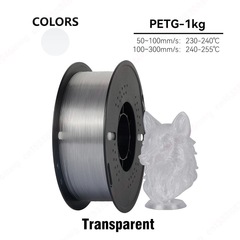 Premium PETG Filament 1.75mm | Eco-Friendly & Durable | 1KG, 5KG, 10KG
