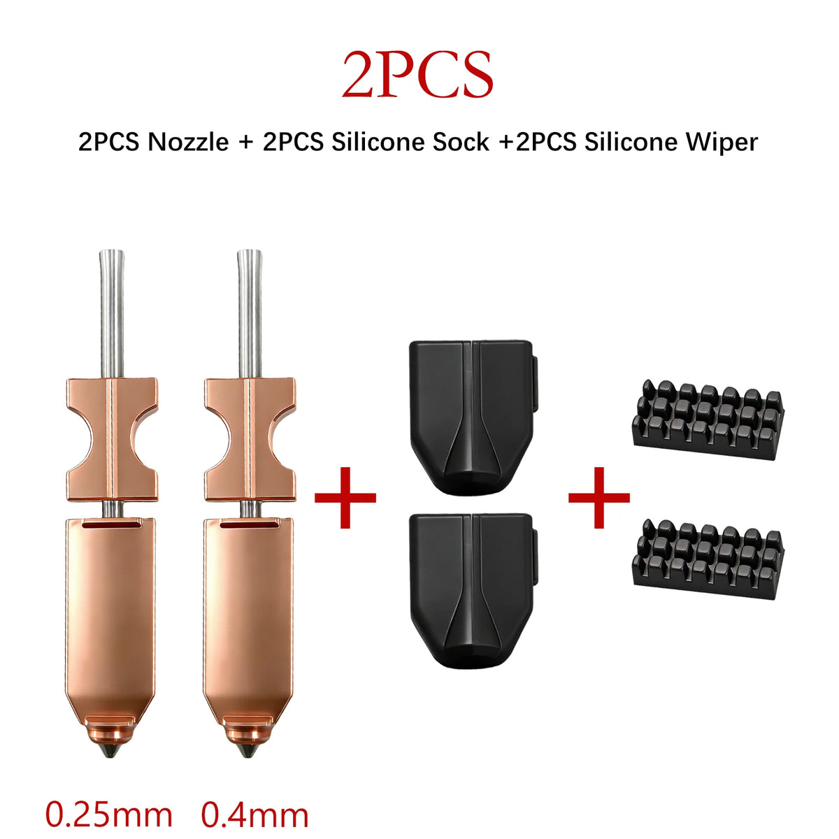 Upgraded 0.4mm Hotend Nozzle Kit | For Flashforge AD5X