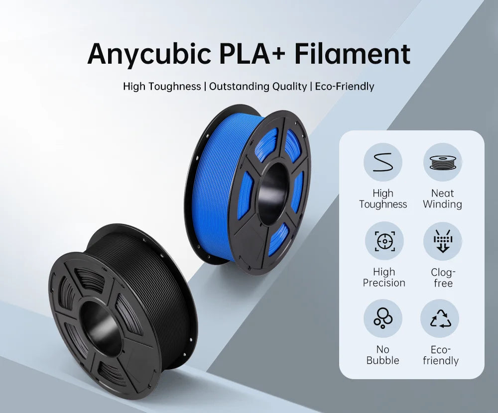 PLA+ 3D Printer Filament 1.75mm | High Precision | 1KG Roll