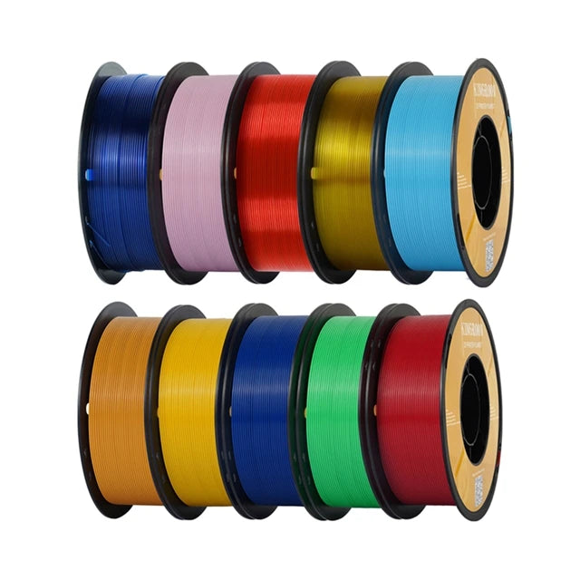 Premium PETG Filament 1.75mm | Bulk 5KG & 10KG Bundles | Mix Color