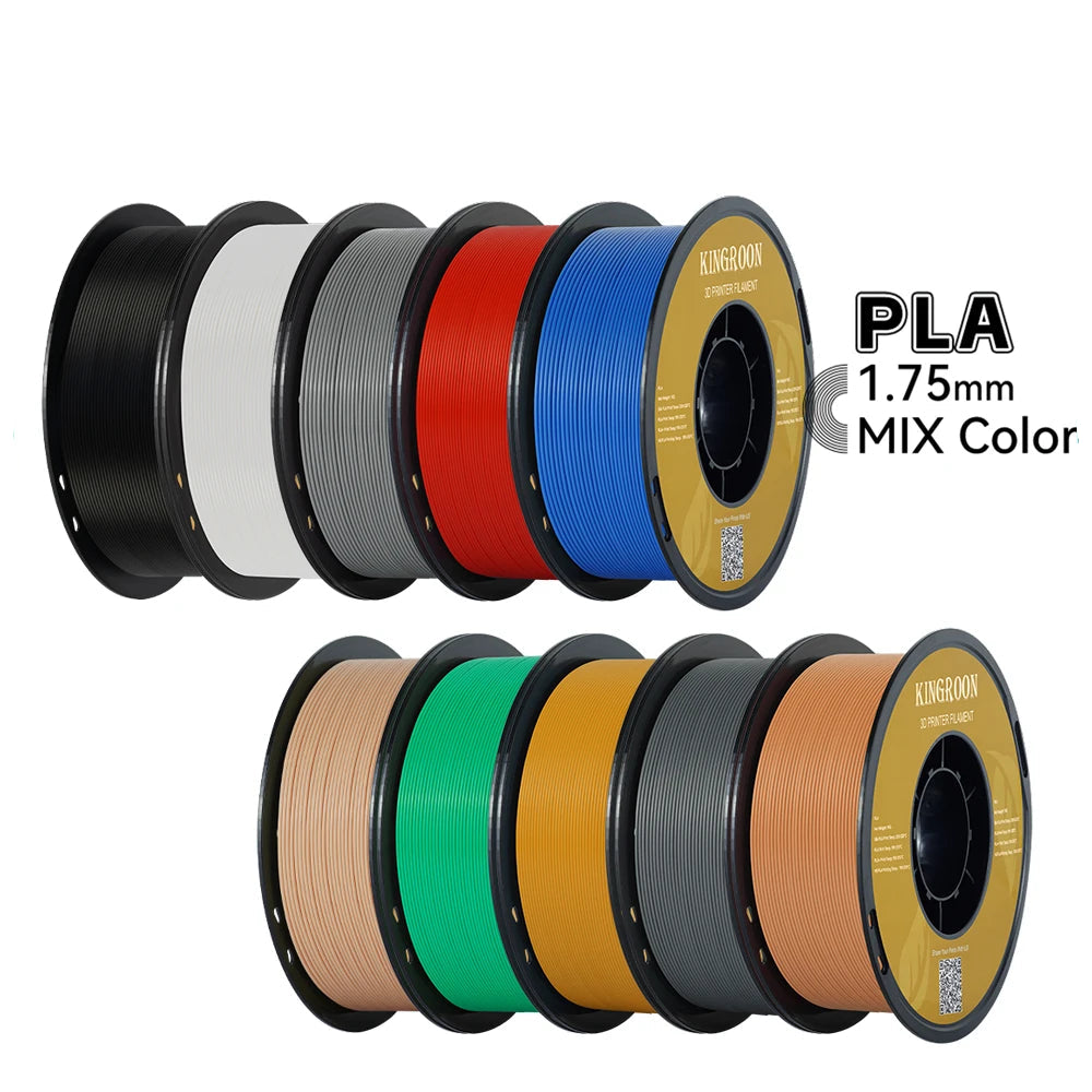 Standard PLA Filament 1.75mm | 5KG & 10KG Bulk Bundles