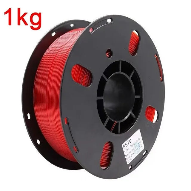 Premium Translucent PETG Filament 1.75mm | High Gloss & Toughness | Multiple Sizes