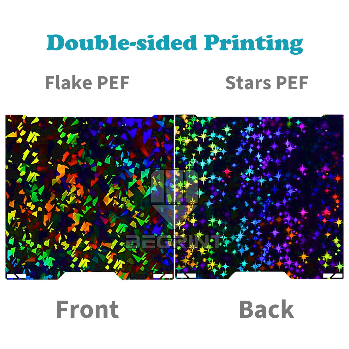 Double-Sided Build Plate | For Bambu Lab H2D