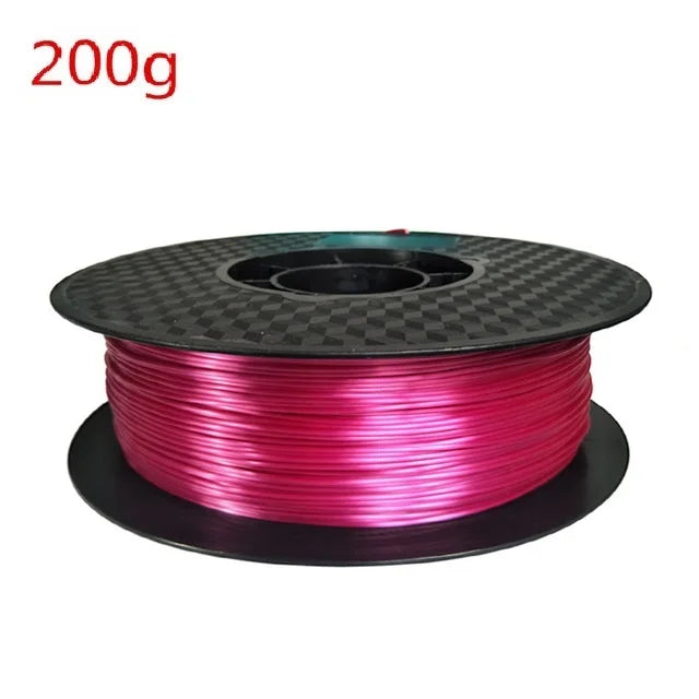 Premium Silk PLA Filament 1.75mm | High Gloss & Metallic | 100-200g