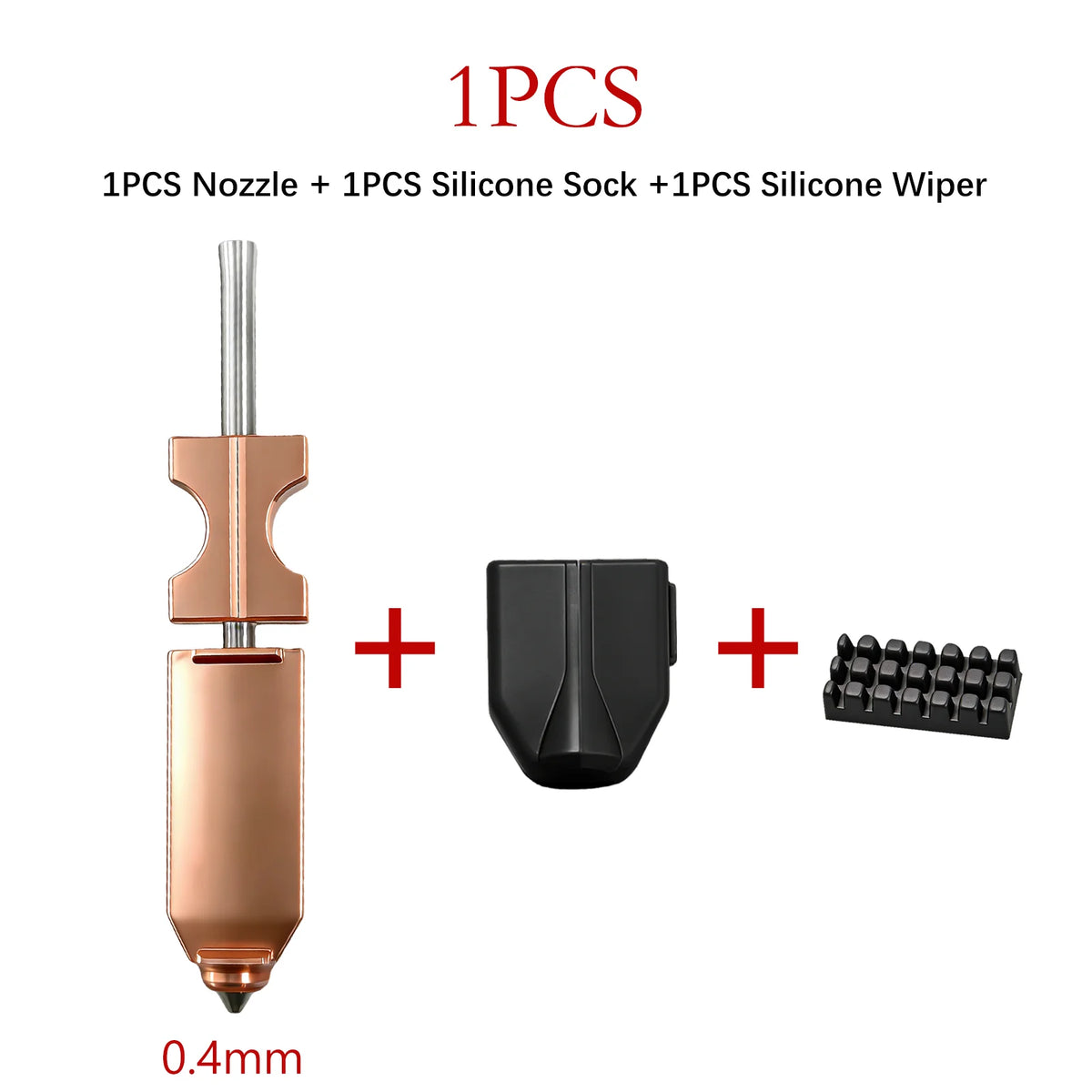 Upgraded 0.4mm Hotend Nozzle Kit | For Flashforge AD5X