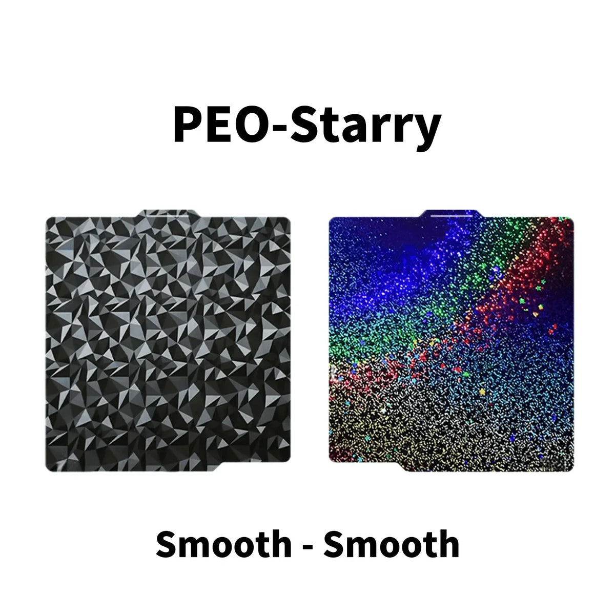 Double-Sided Textured PEI & PET Build Plate | For Bambu Lab (257x257mm)