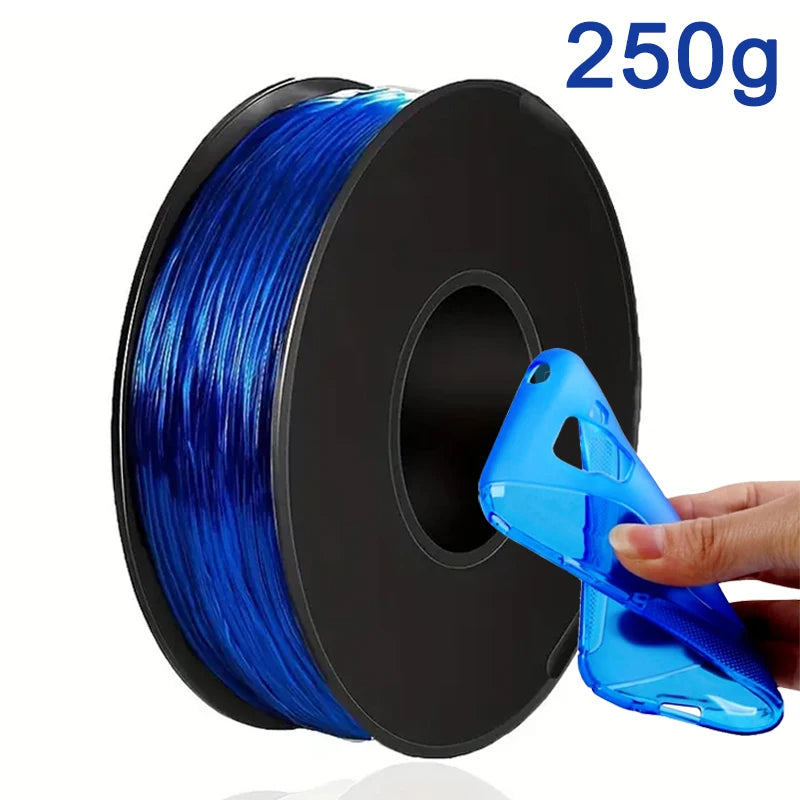 Premium 250G TPU Flexible Filament 1.75mm | High Strength & Elasticity