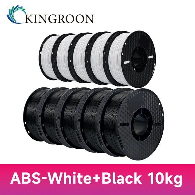 Premium ABS Filament 1.75mm | High-Precision | 10KG Bulk Bundle