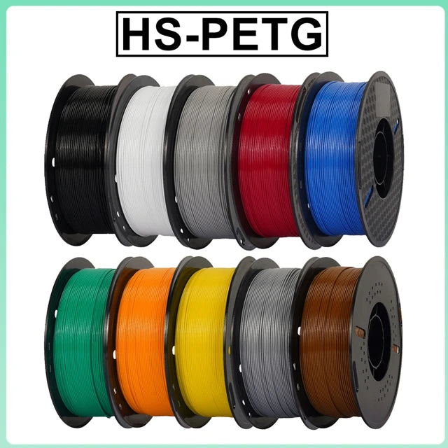 Premium PETG Filament 1.75mm | Bulk 5KG & 10KG Bundles | Mix Color