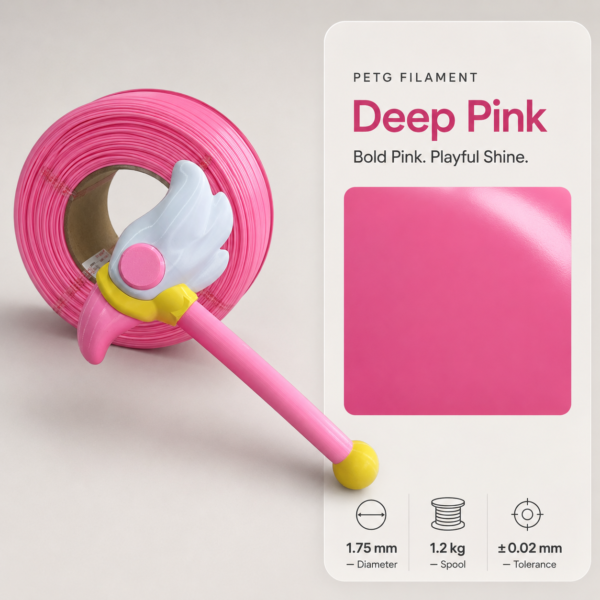 Everyday Essential PETG 3D Filament 1.75mm - Classic Finish (1KG)