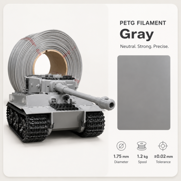 Everyday Essential PETG 3D Filament 1.75mm - Classic Finish (1KG)