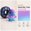 Rainbow_PETG_Alien_Bust_Showcase.png Premium PETG 3D Filament 1.75mm - Dual-Color Finish (1KG)