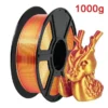 Premium Dual Color Silk PLA Filament 1.75mm | 200g-1KG | Two-Tone Finish
