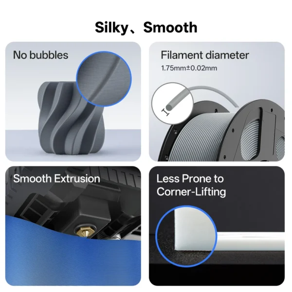 S05e53c4e844e4781a06c955cca220509R.webp Premium PLA Filament 1.75mm | Universal FDM Material | 1KG Roll