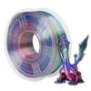 S06963f81e2e64bda98261808f1e0079cj.webp Premium 100-200G Tricolor Silk PLA Filament 1.75mm | Tri-Color Pearlescent