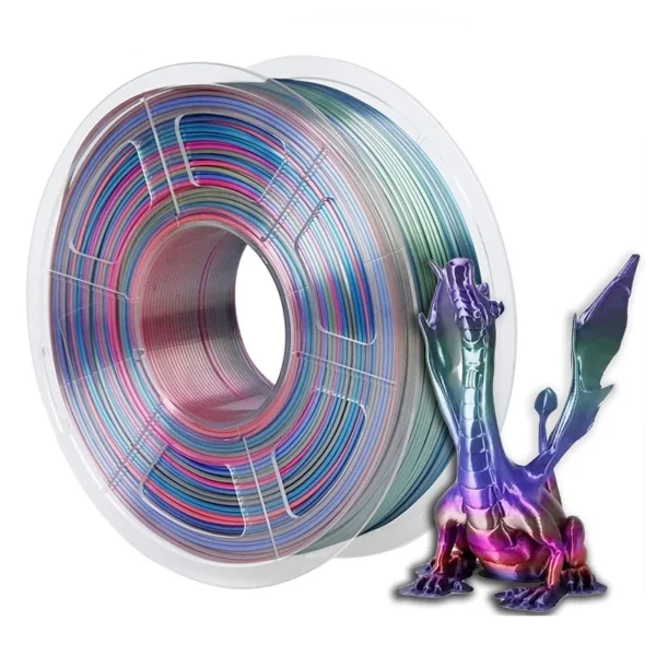 S06963f81e2e64bda98261808f1e0079cj.webp Premium 100-200G Tricolor Silk PLA Filament 1.75mm | Tri-Color Pearlescent