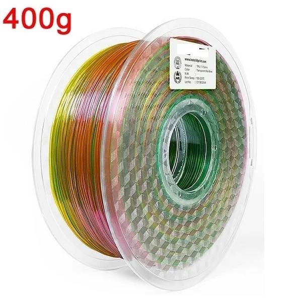 Premium 1KG TPU Flexible Filament 1.75mm | 95A Hardness | Glow Effect