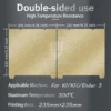S1214c7326f43438e9ec5a30088b6c843I.webp Double-Sided Build Plate | For Creality K1 & Ender (235x235mm)
