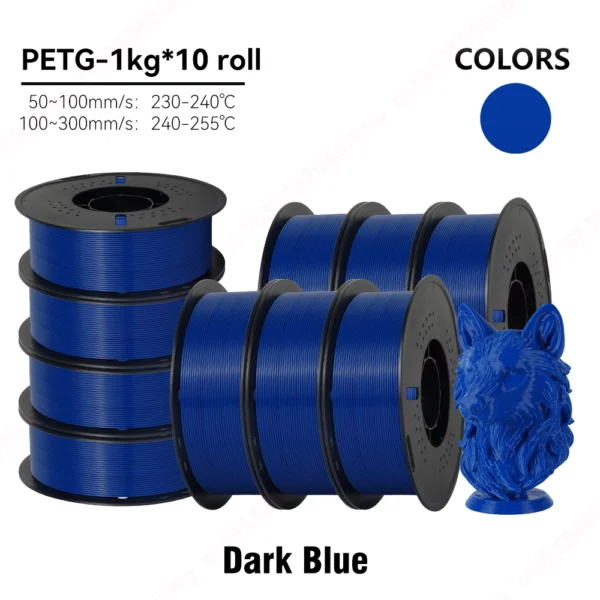 S16e80764ee064f75a8228f8b4ceab2f9p-1.webp Kingroon PETG Filament 1.75mm | Neatly Wound | 5KG & 10KG Bulk Bundles