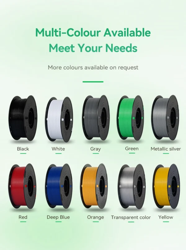 S2583117493a9441f94c324b6b62928bfr.webp Kingroon PETG Filament 1.75mm | Neatly Wound | 5KG & 10KG Bulk Bundles