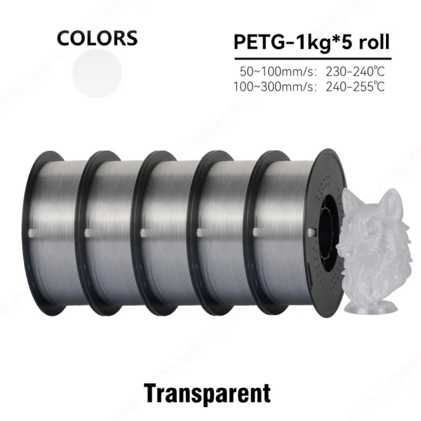 5KG/10KG PLA & PETG Filament Bundle 1.75mm | High Precision ±0.03mm