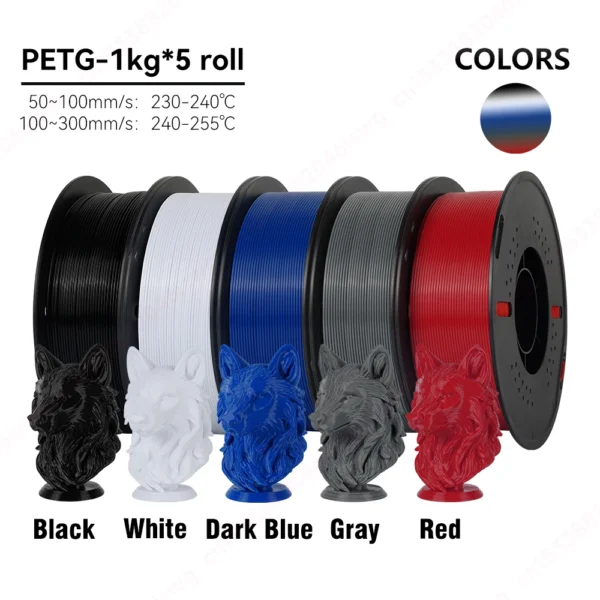S2818caa0b5374160b532134198362aecQ-2.webp Kingroon PETG Filament 1.75mm | Neatly Wound | 5KG & 10KG Bulk Bundles