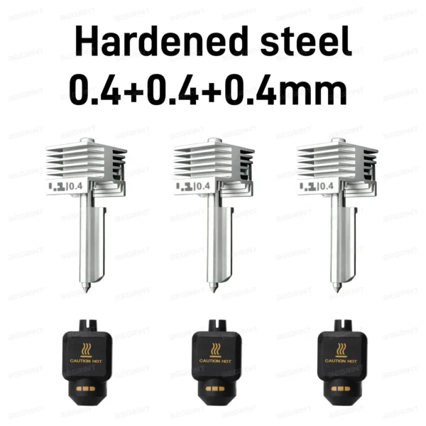Bambu Lab P2S/X2D Quick-Swap All-Metal Hotend Nozzle | Available Multiple Sizes