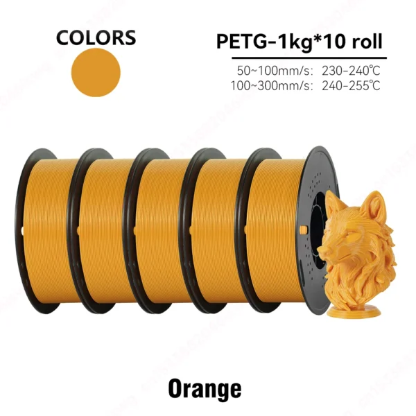 5KG/10KG PLA & PETG Filament Bundle 1.75mm | High Precision ±0.03mm
