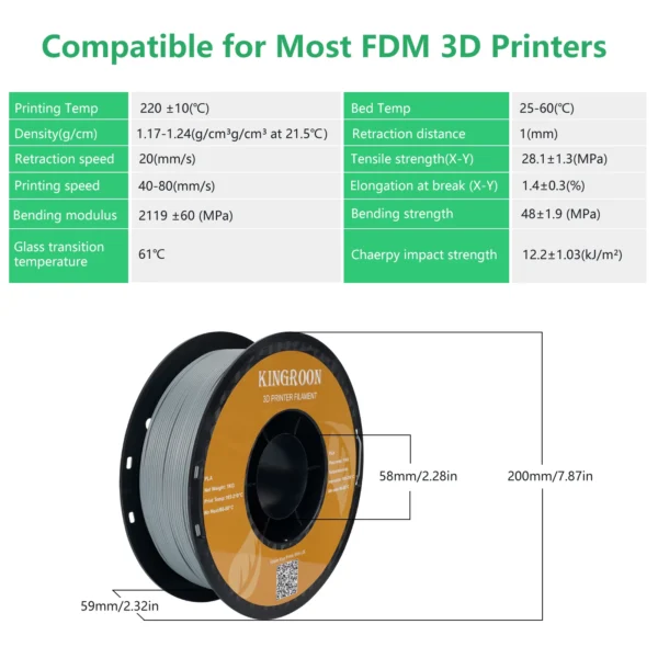 Premium PLA Filament 1.75mm | 5KG & 10KG Bulk